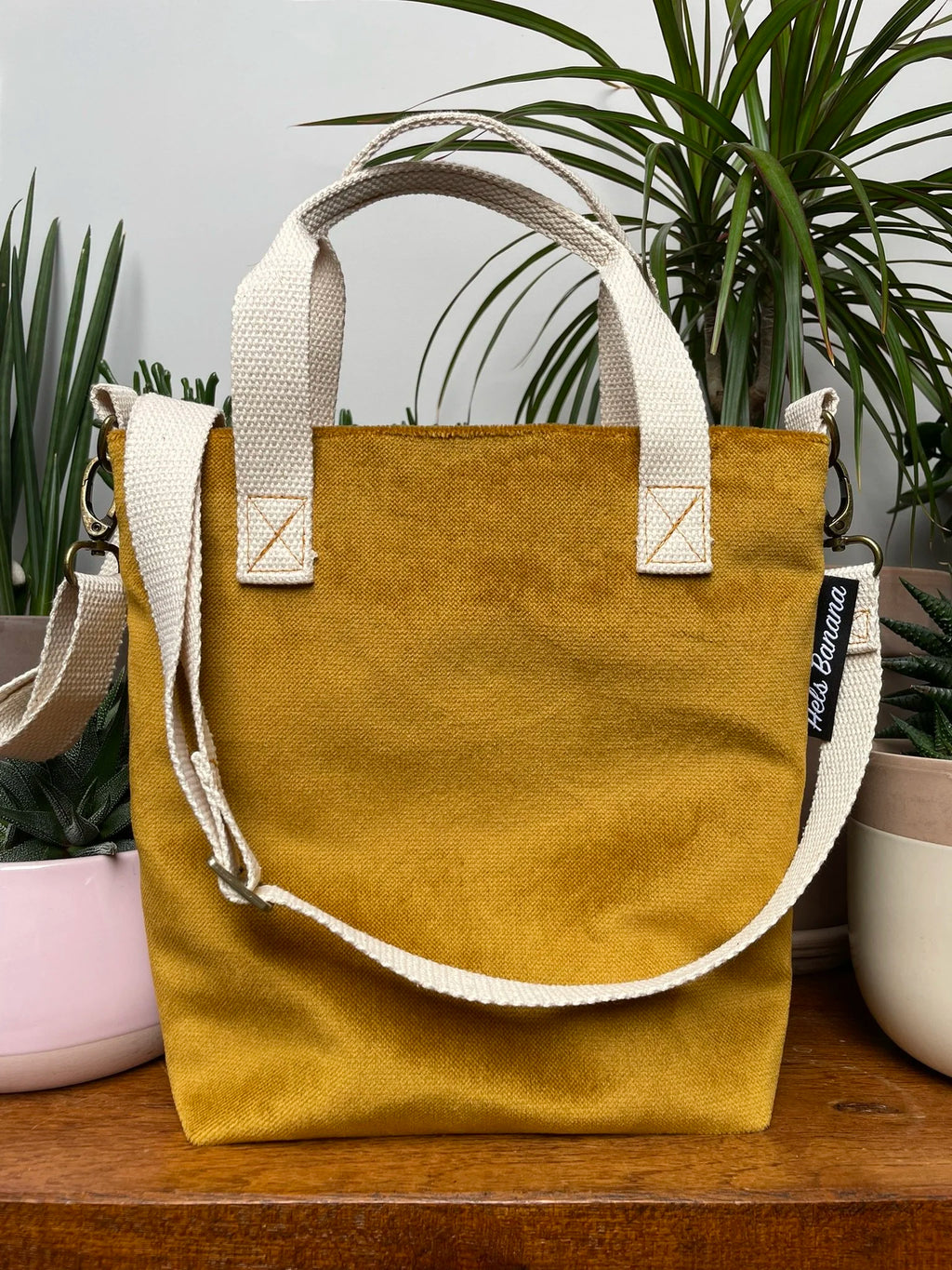 Orsay (small) Mustard Velvet