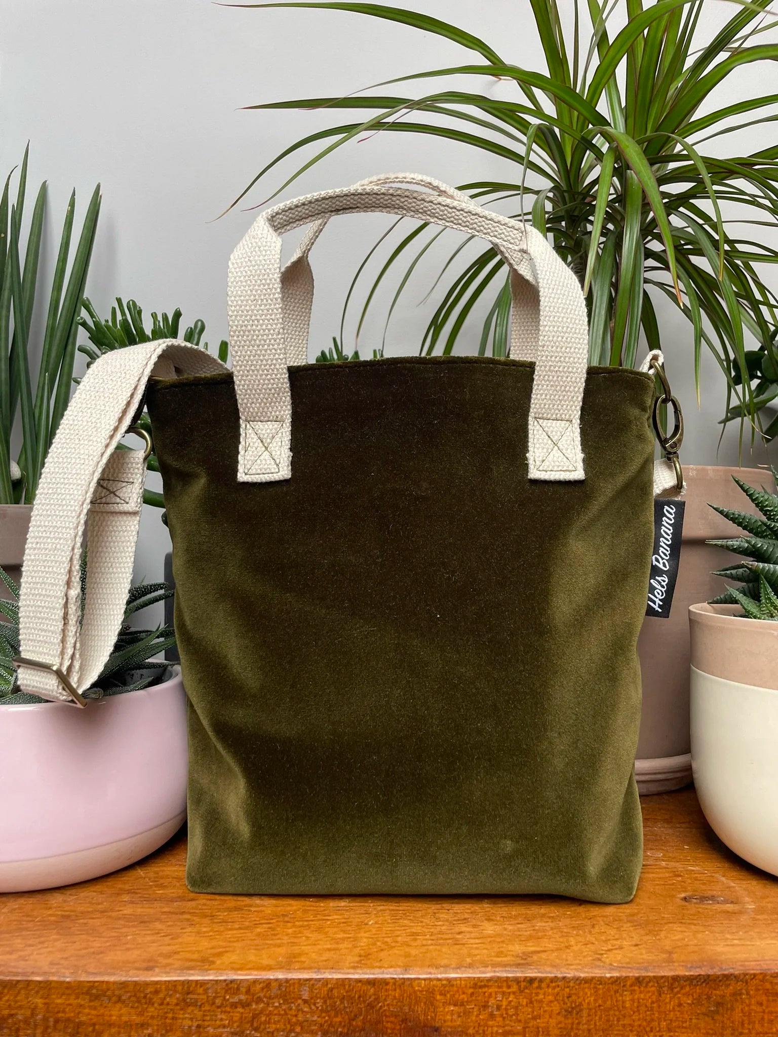 Orsay (small) Moss Green Velvet
