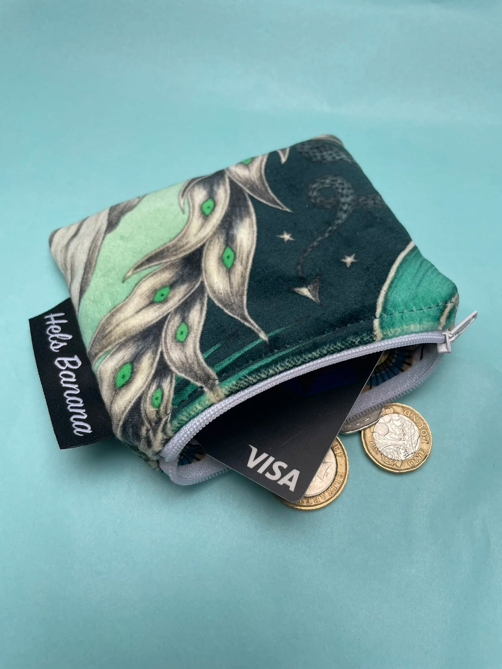 Bullseye coin purse