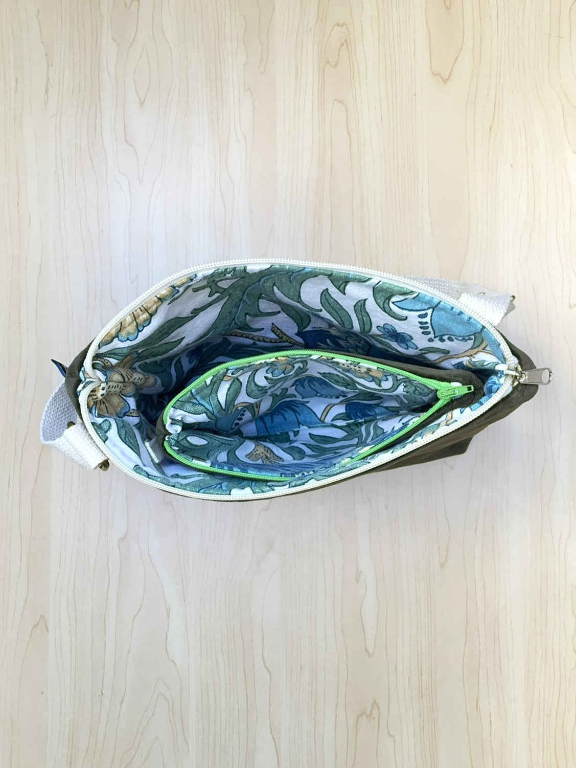 Rive Gauche Olive Velvet