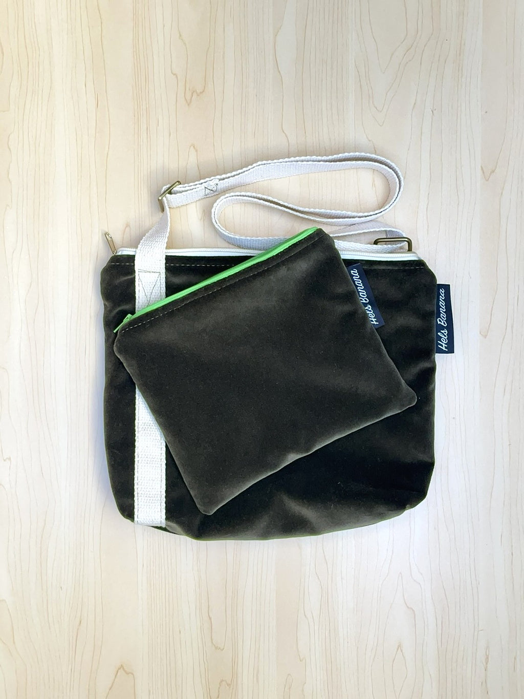 Rive Gauche Olive Velvet