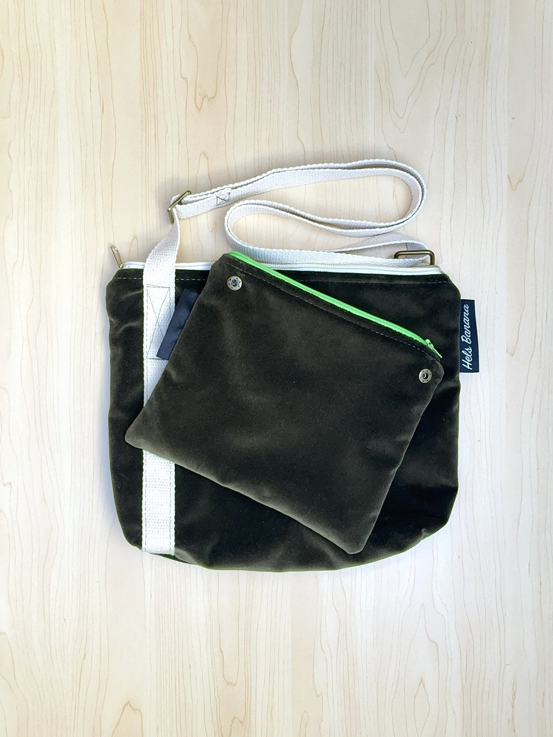 Rive Gauche Olive Velvet