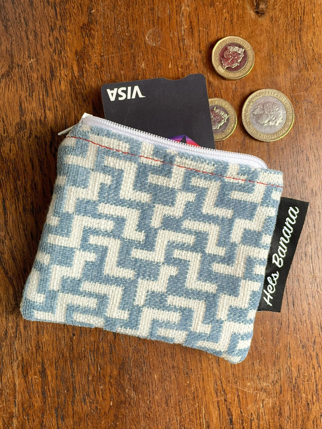 Chenille coin purse