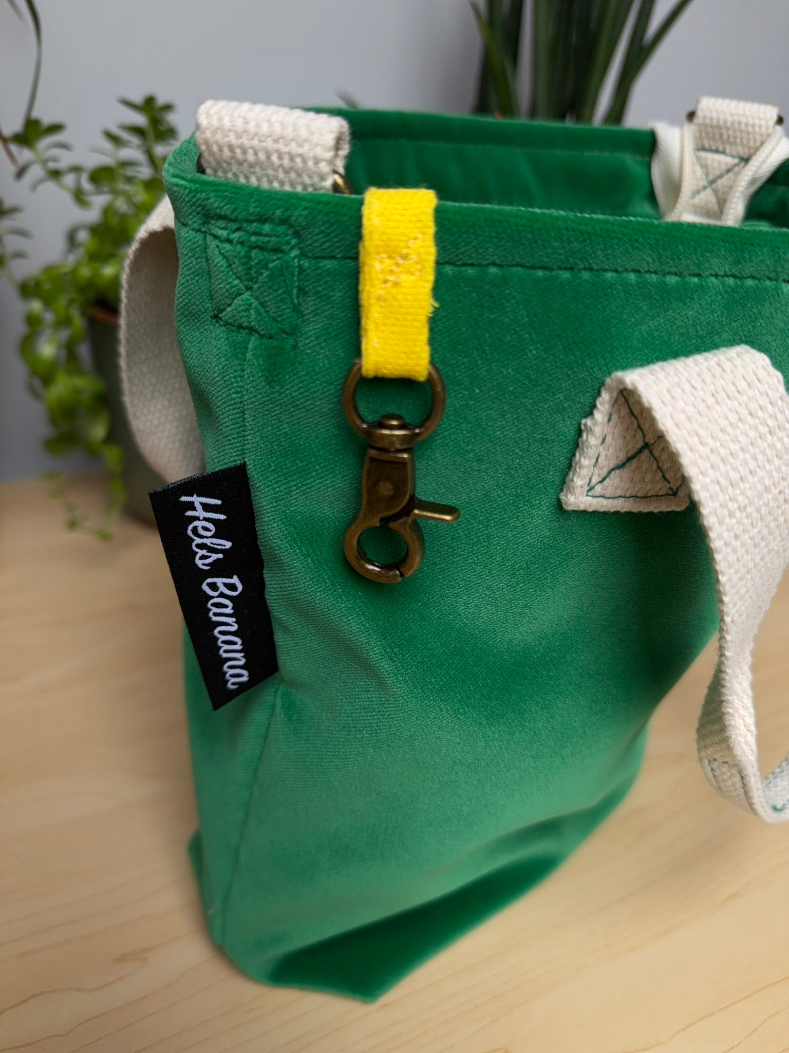 Orsay (small) Green Velvet