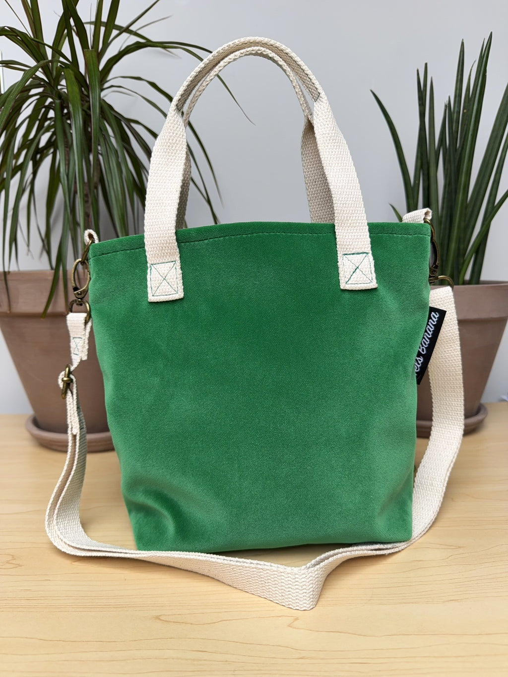 Orsay (small) Green Velvet