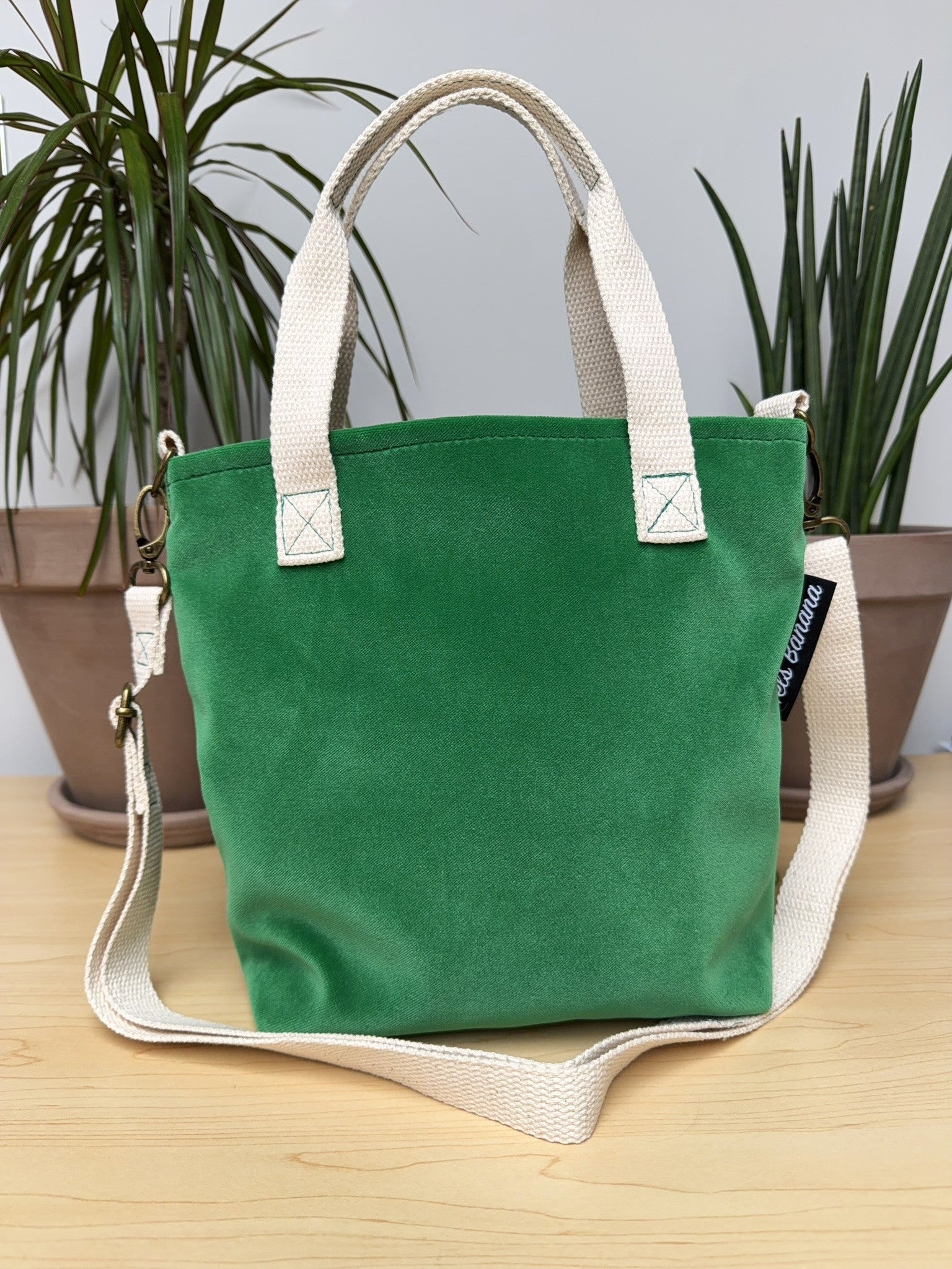 Orsay (small) Green Velvet