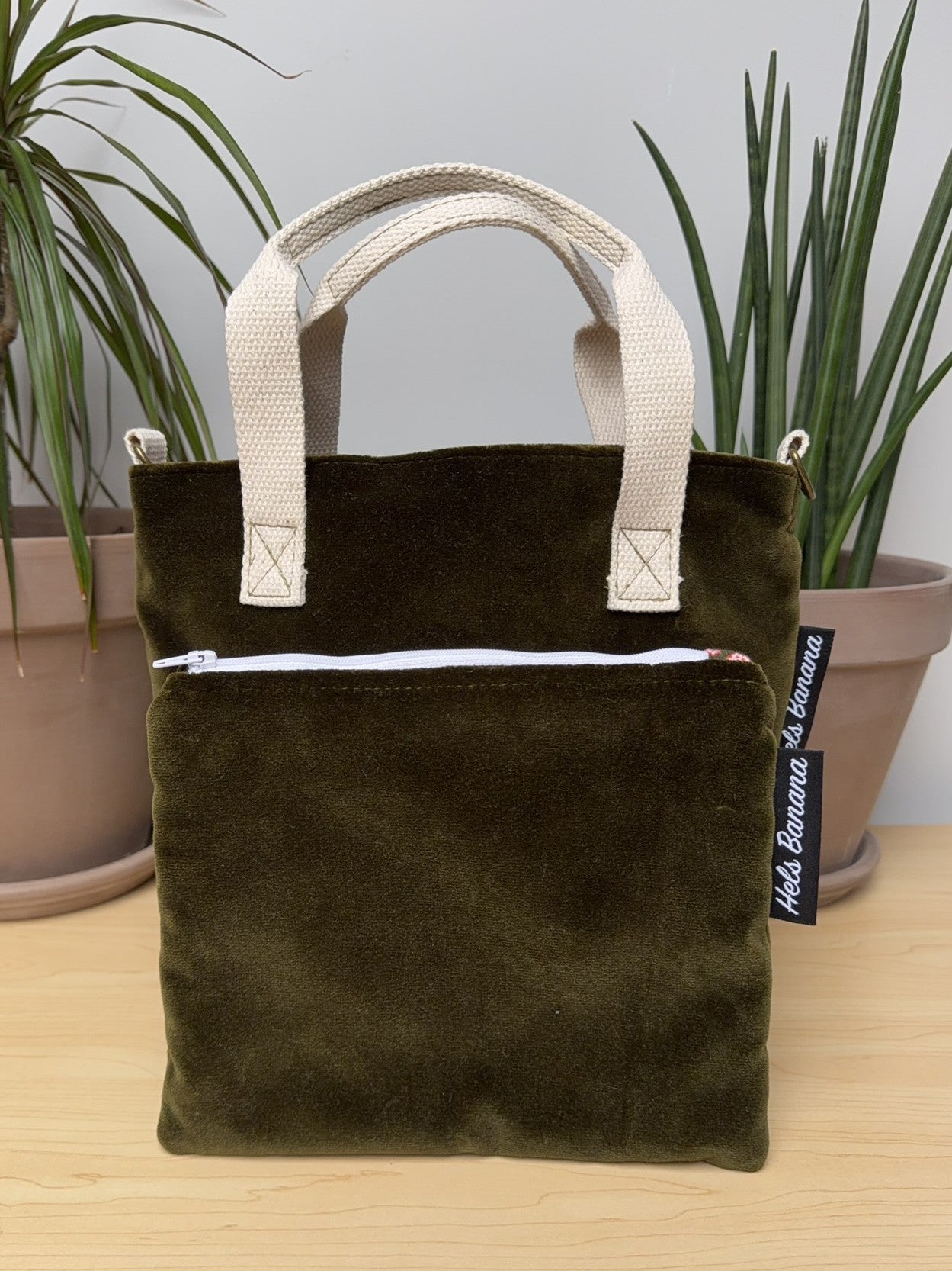 Orsay (small) Moss Green Velvet