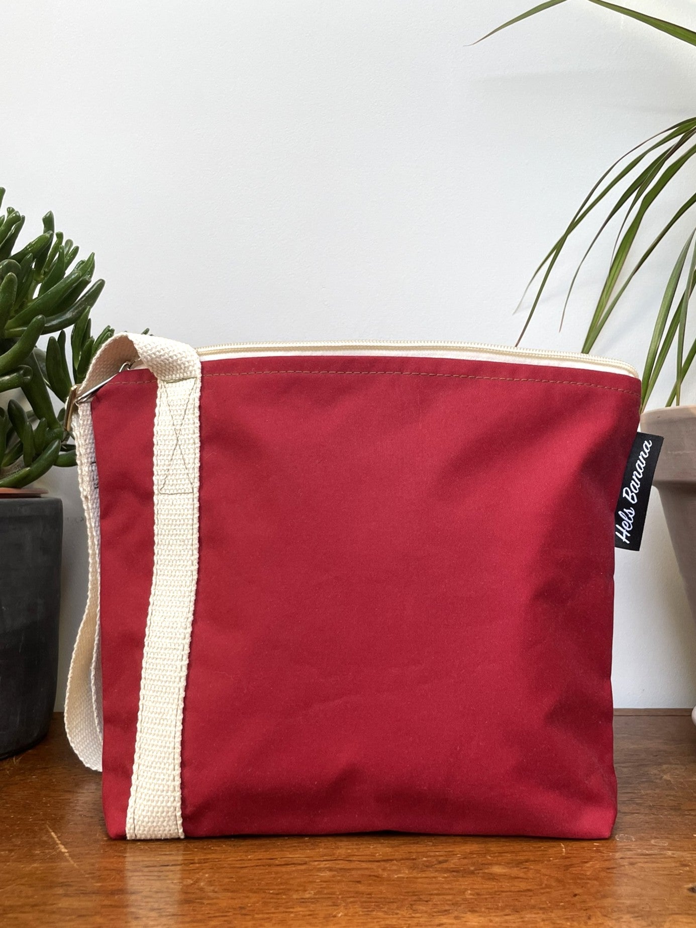 Rive Gauche Waxed Cotton red