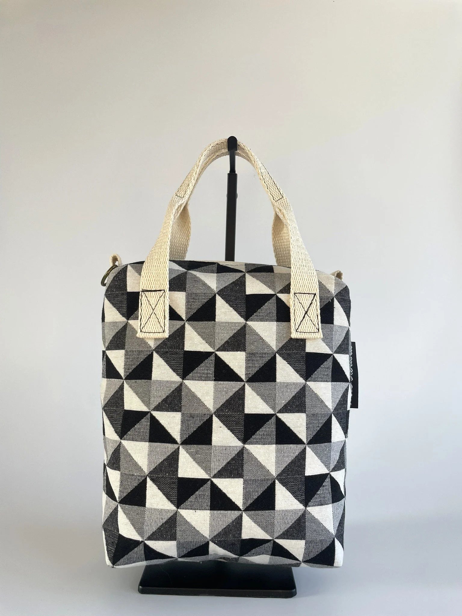 Seine Black & White cotton tapestry