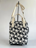 Seine Black & White cotton tapestry
