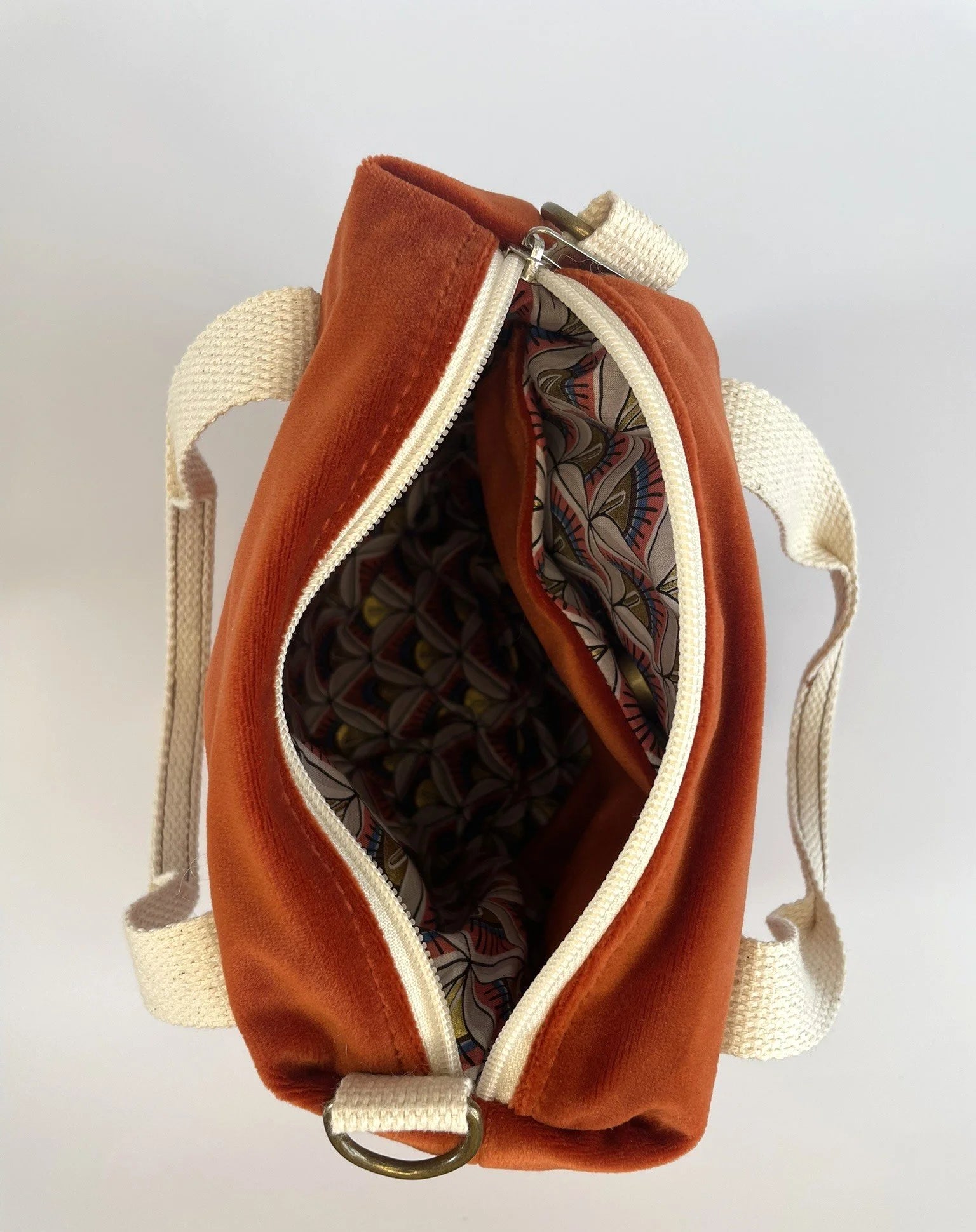 Seine Designers Guild rust velvet