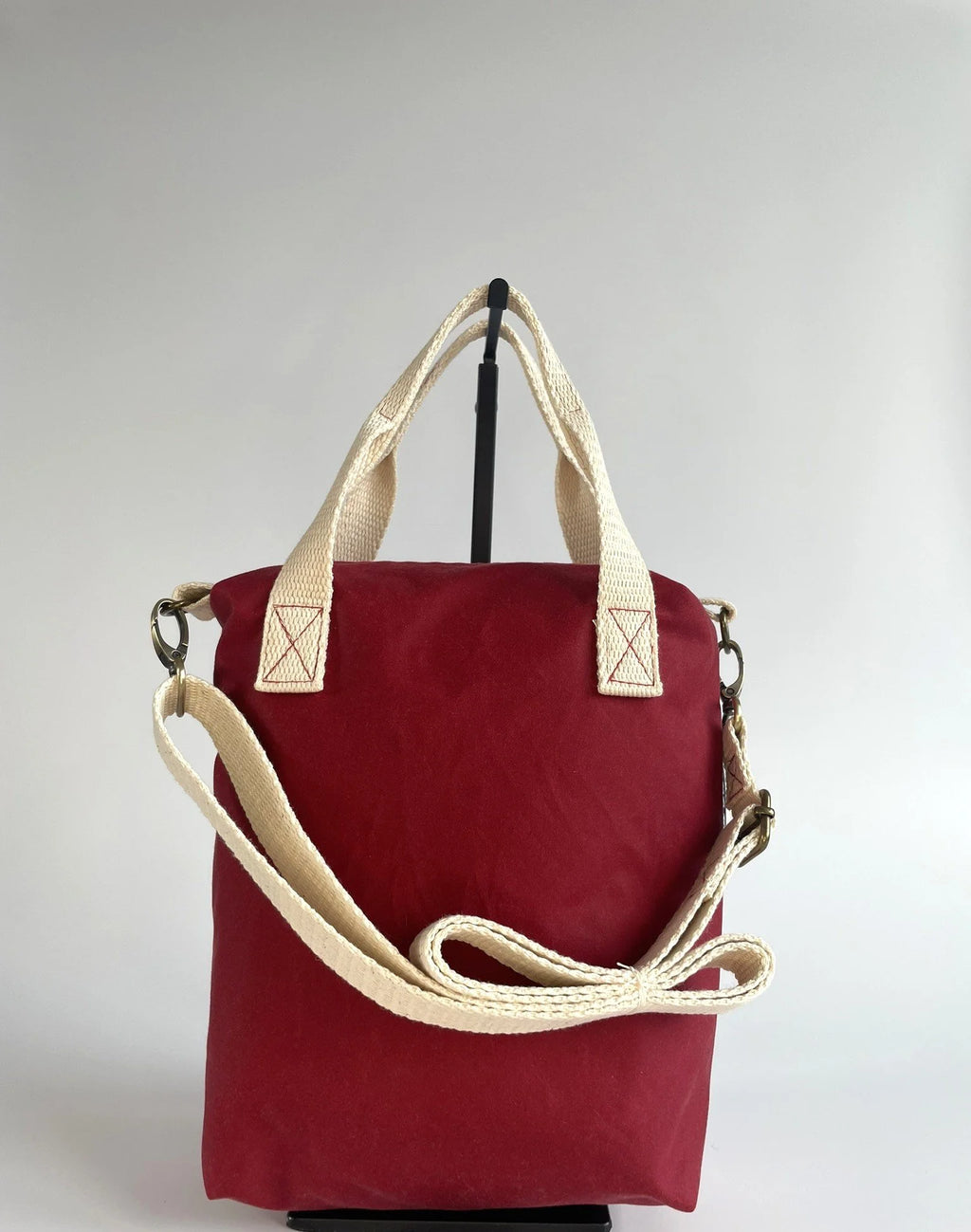 Seine Waxed Cotton Red