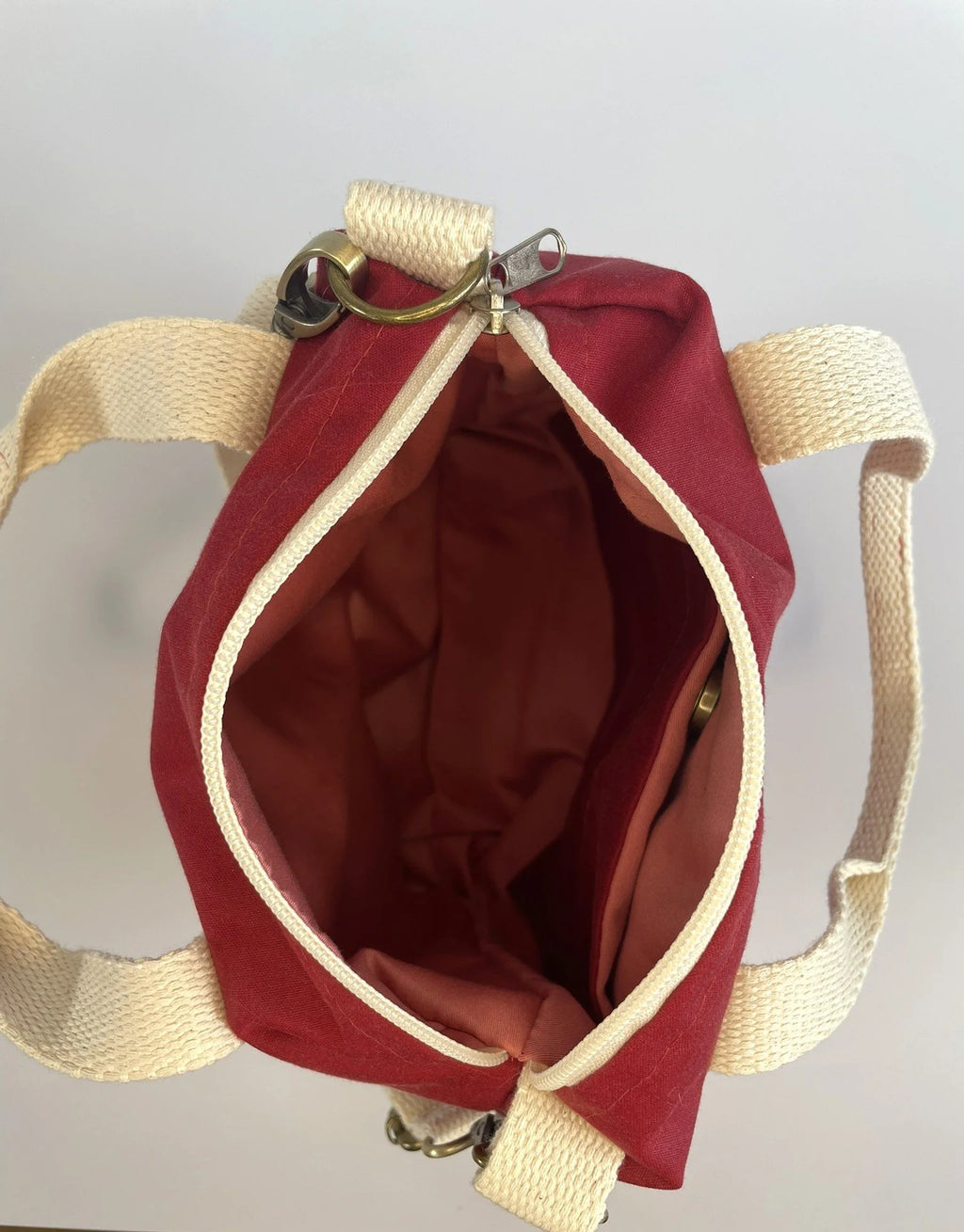 Seine Waxed Cotton Red