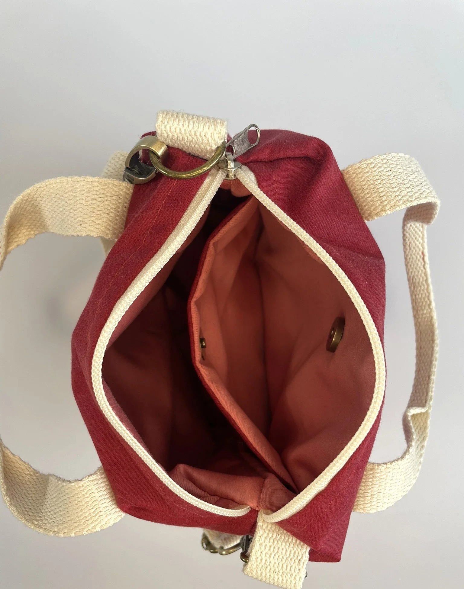 Seine Waxed Cotton Red