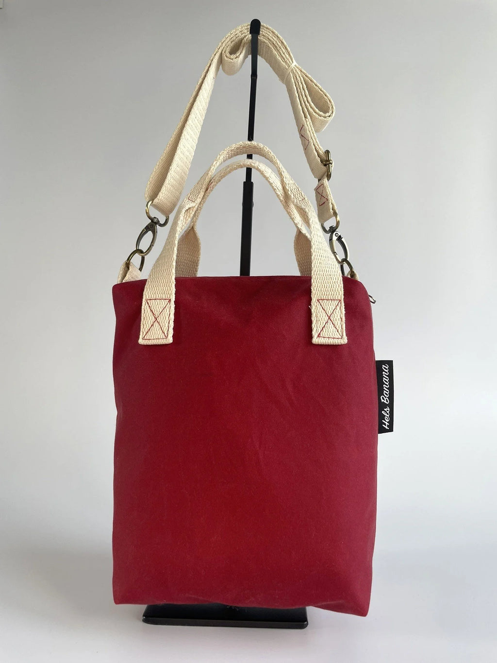Seine Waxed Cotton Red