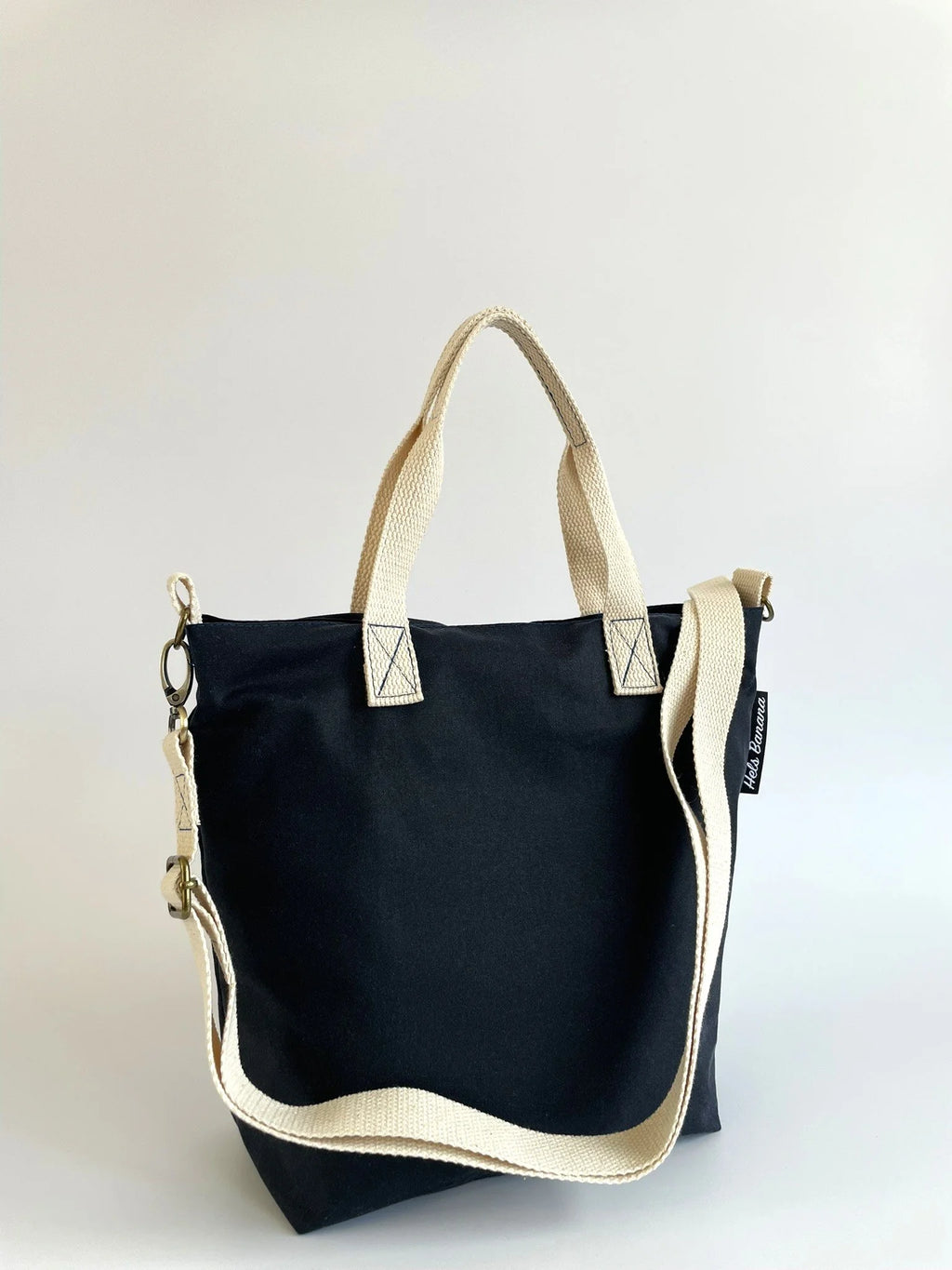 Orsay (Large) Navy Waxed Cotton