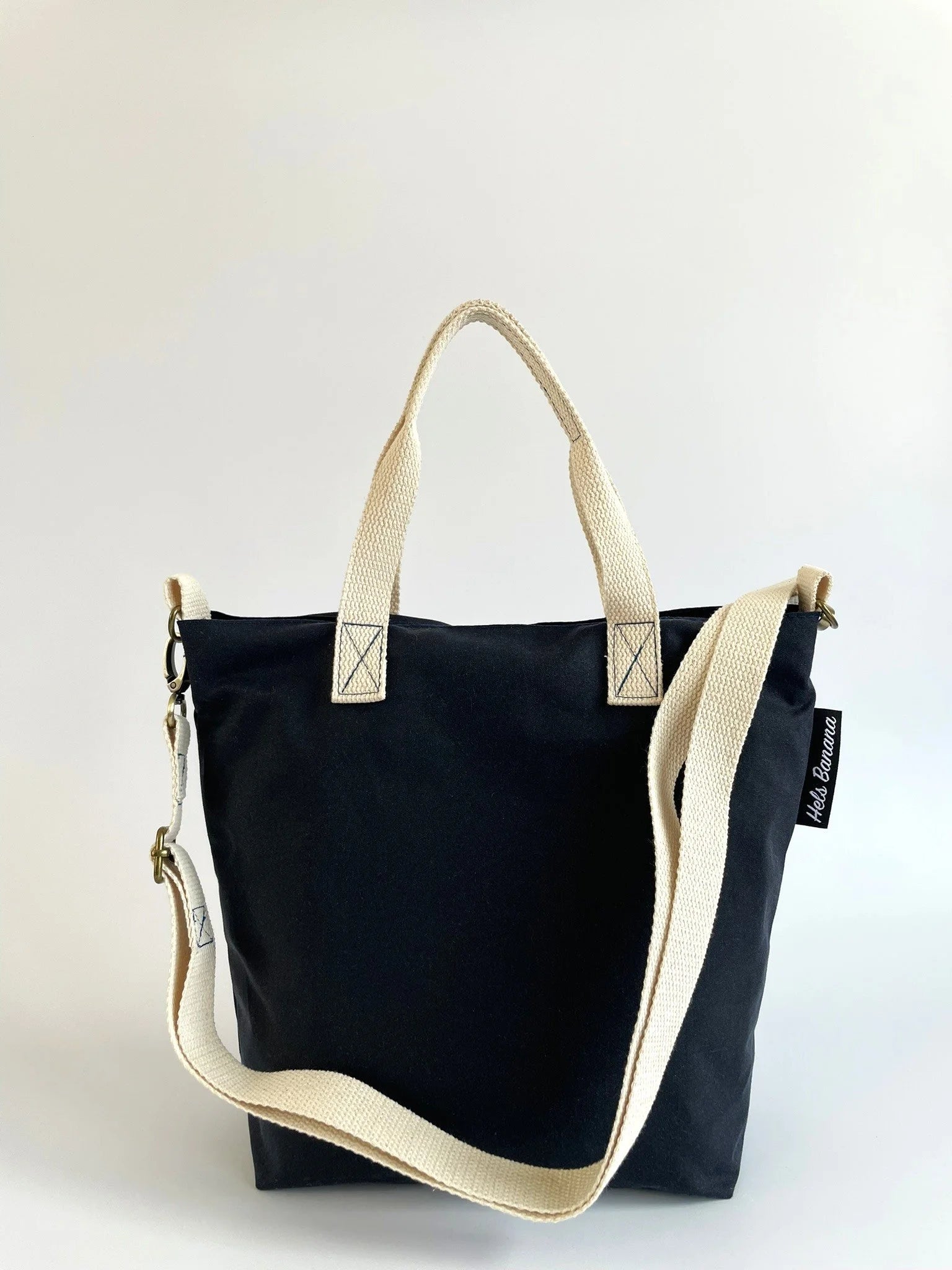 Orsay (Large) Navy Waxed Cotton