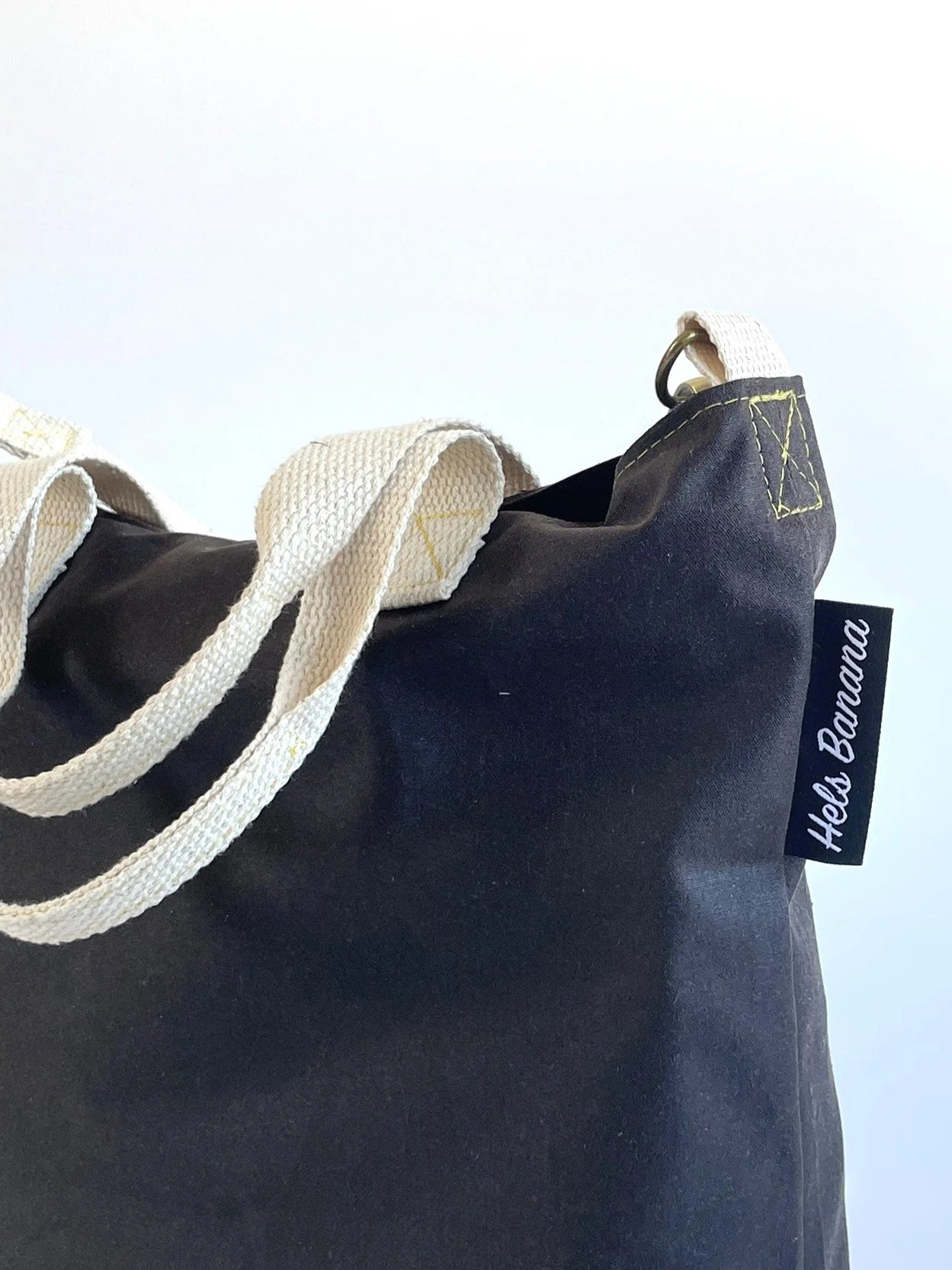 Orsay (Large) Brown Waxed Cotton
