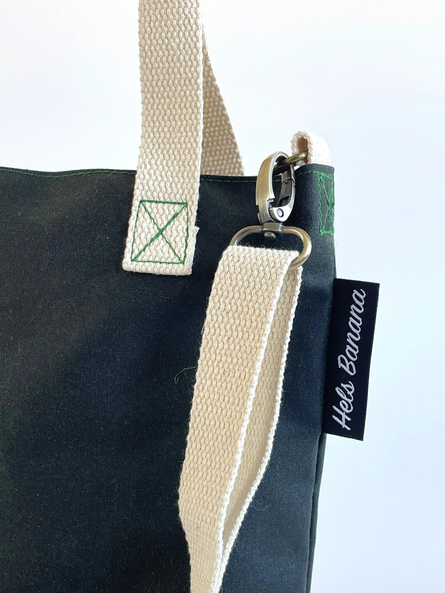 Orsay (Small) Green Waxed Cotton