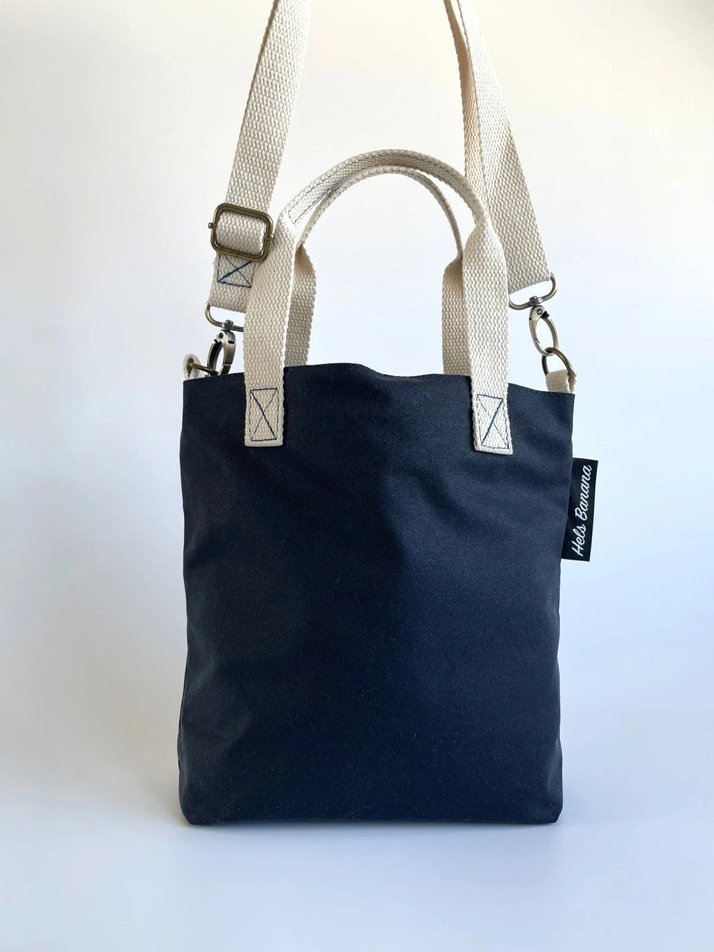 Orsay (Small) Navy Waxed Cotton