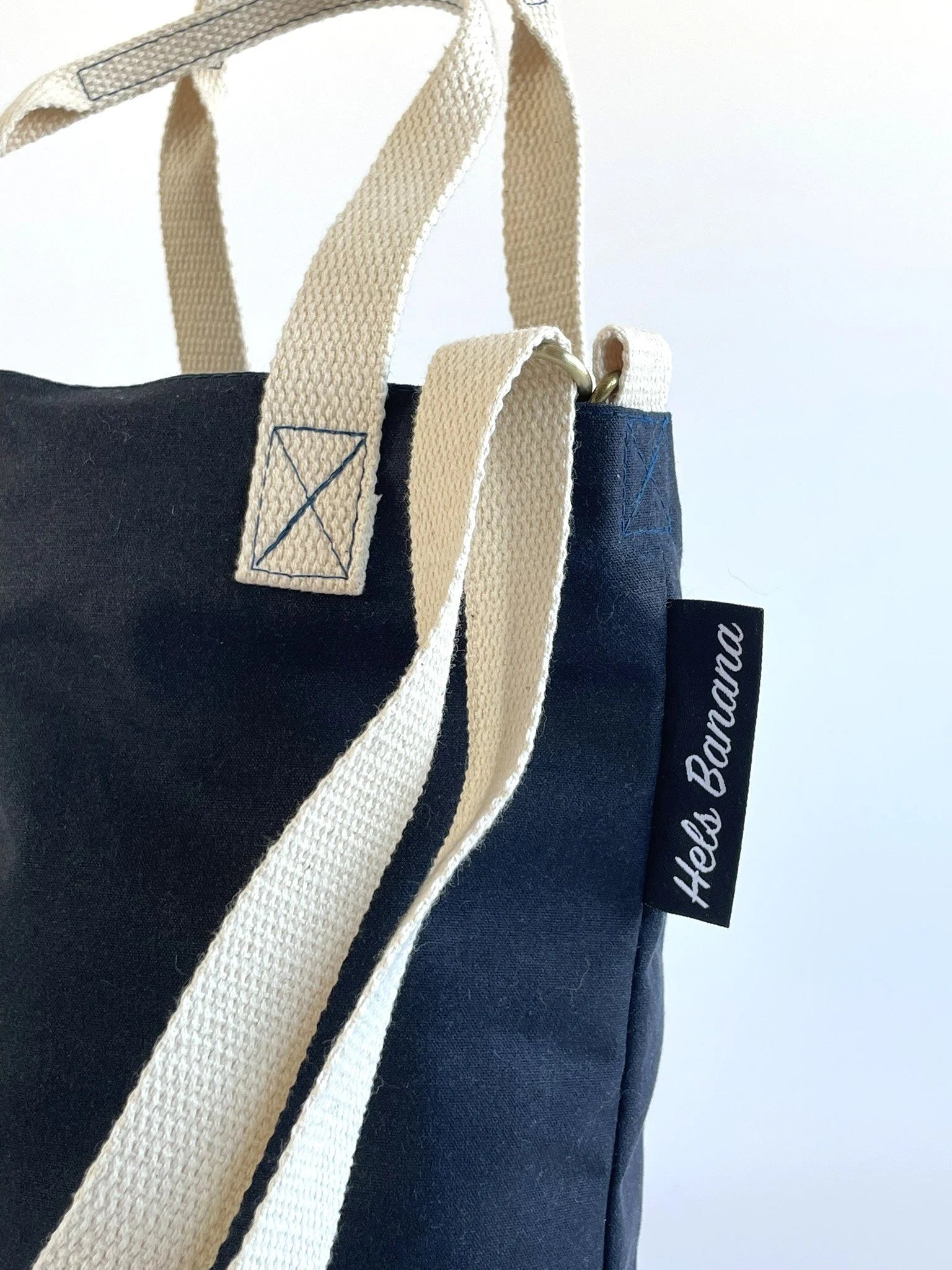 Orsay (Small) Navy Waxed Cotton