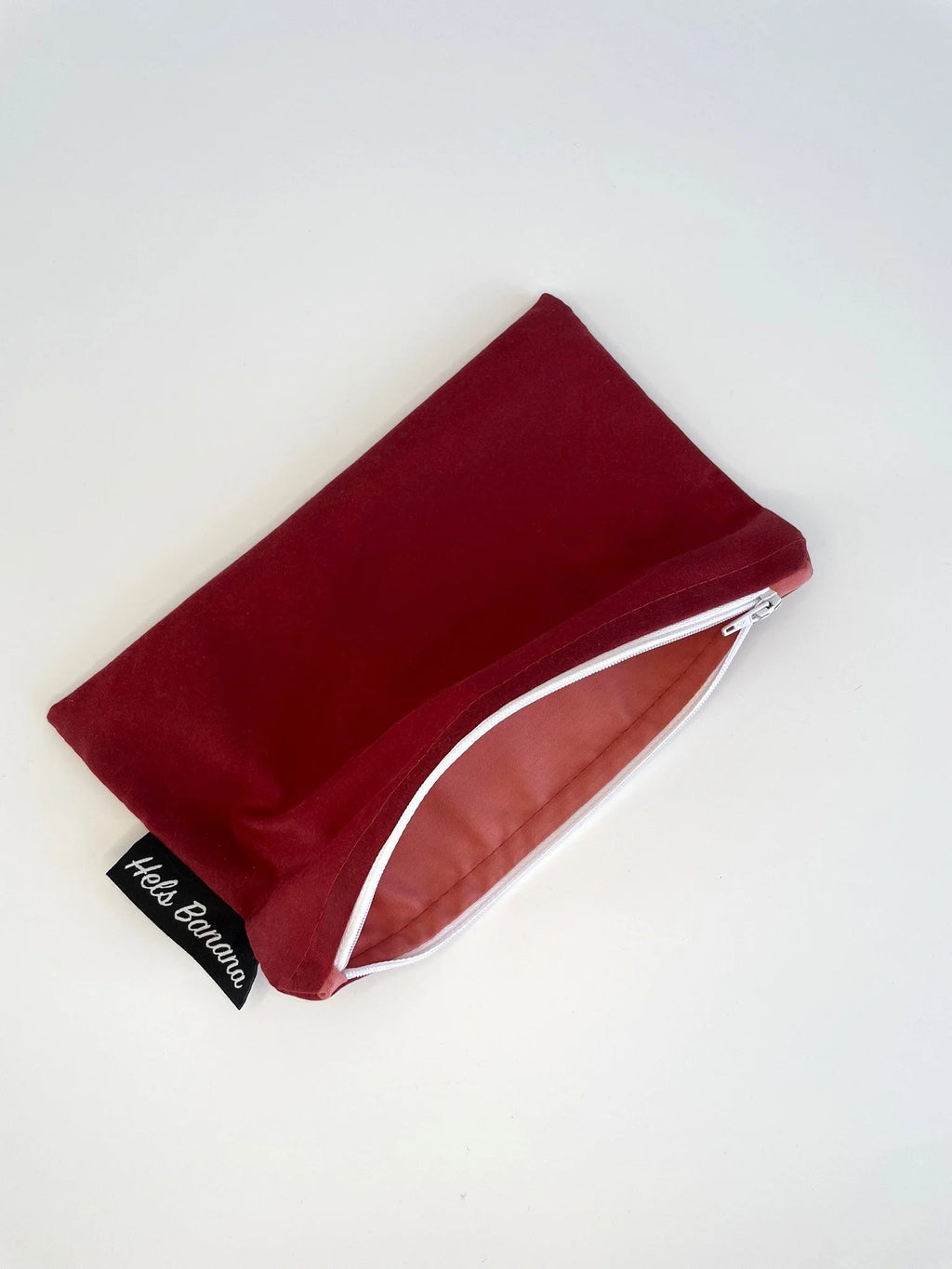 Paris Pouch Red Waxed Cotton