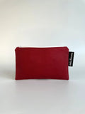 Paris Pouch Red Waxed Cotton