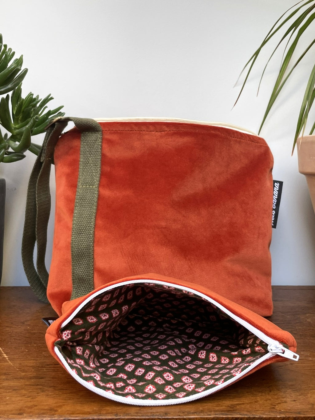 Rive Gauche Rust velvet