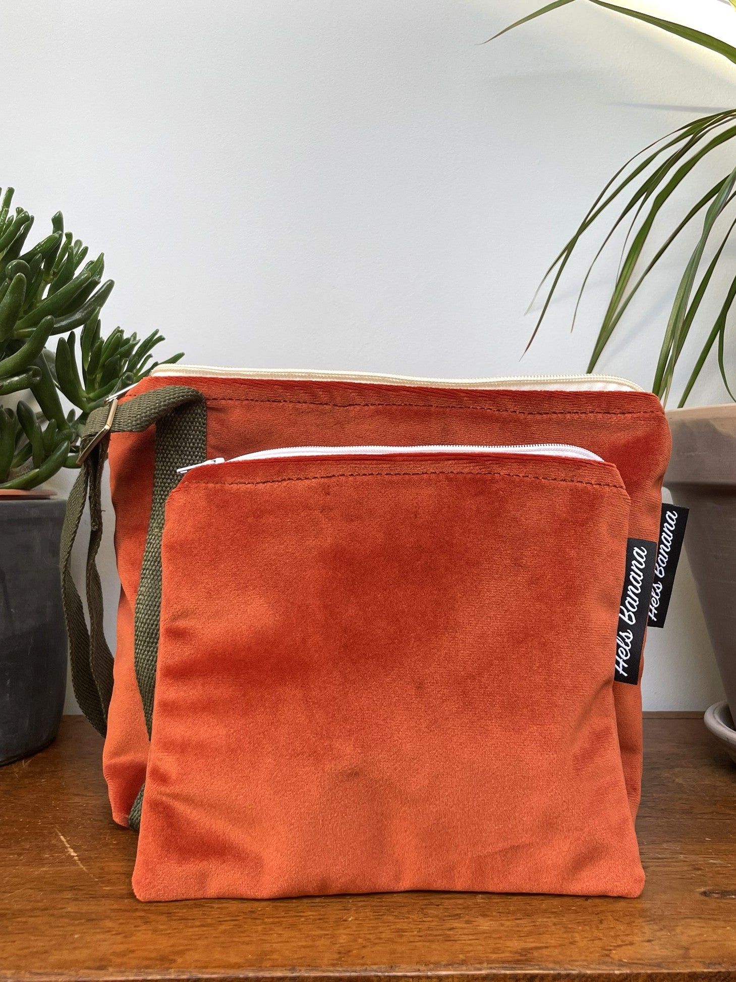 Rive Gauche Rust velvet